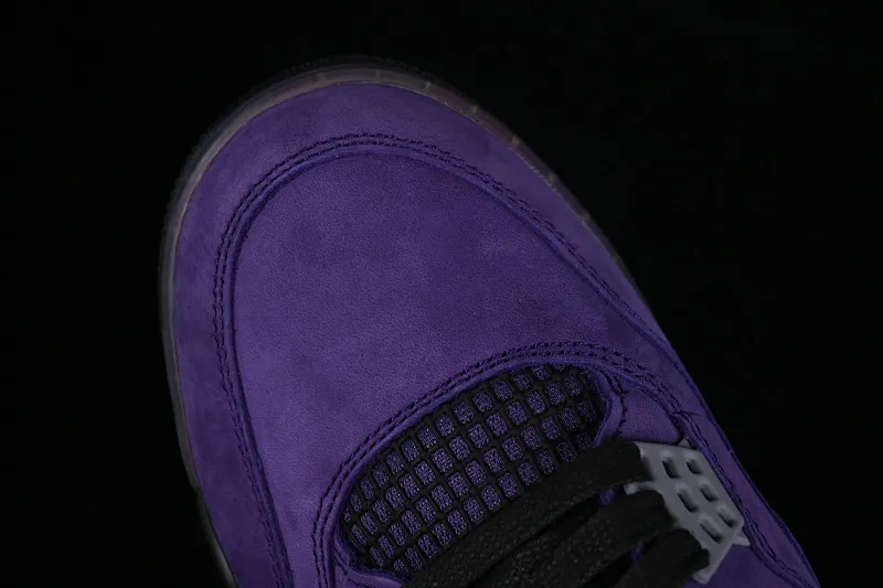 All categories Air Jordan Jordan series basketball shoes Air Jordan 4 GX foreign trade version Air Jordan 4 Retro AJ4 Joe 4 suede purple 766296